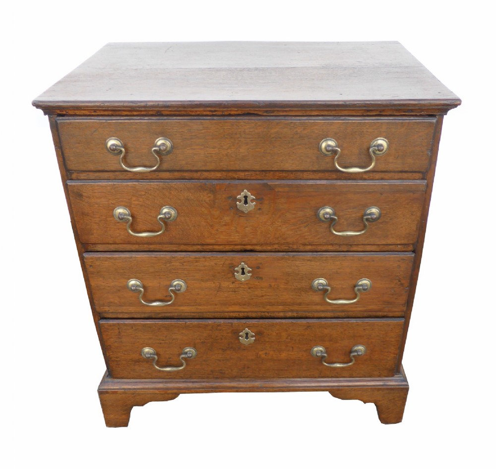 18th Century Small Oak Chest 