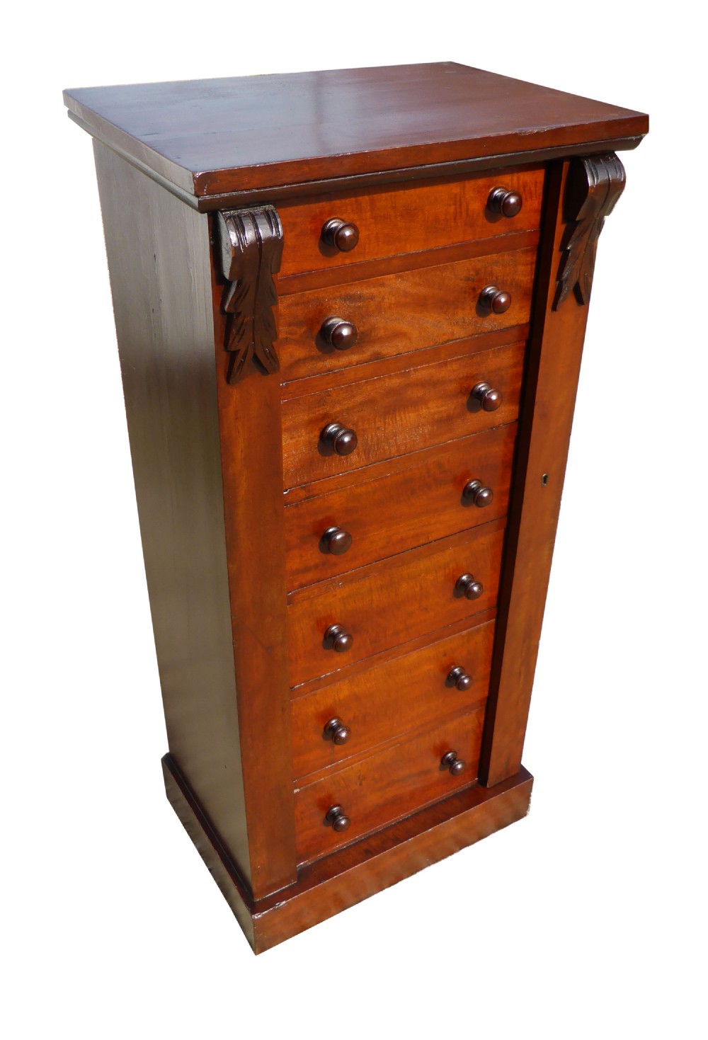 Victorian Mahogany Wellington Chest