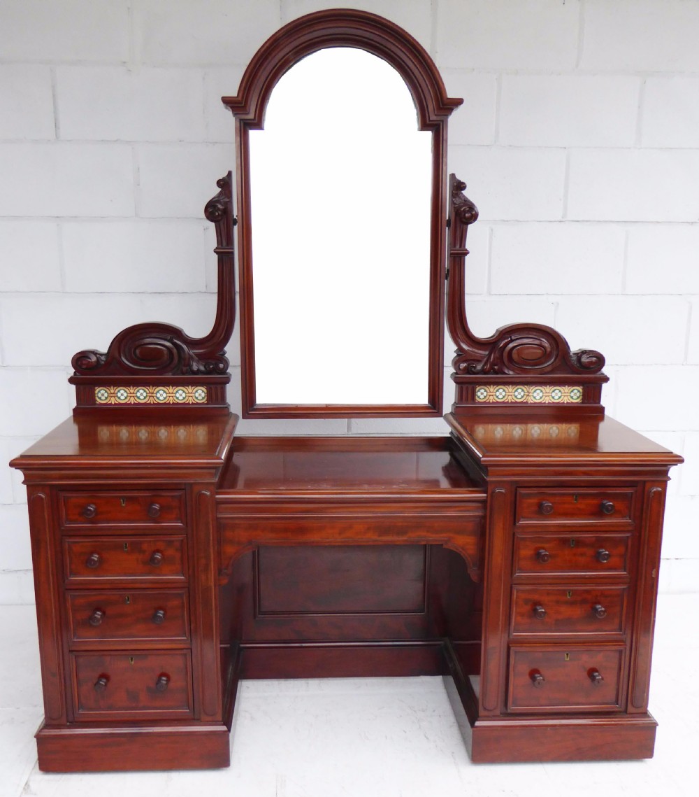 Victorian Mahogany Dressing Table View II