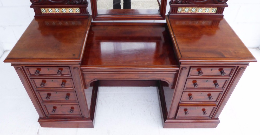 Victorian Mahogany Dressing Table View VI
