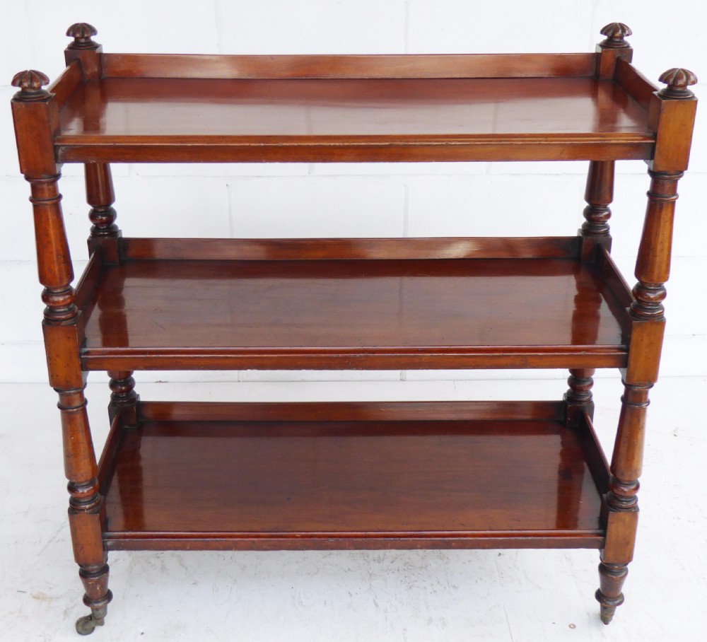Victorian Mahogany Dumbwaiter View III