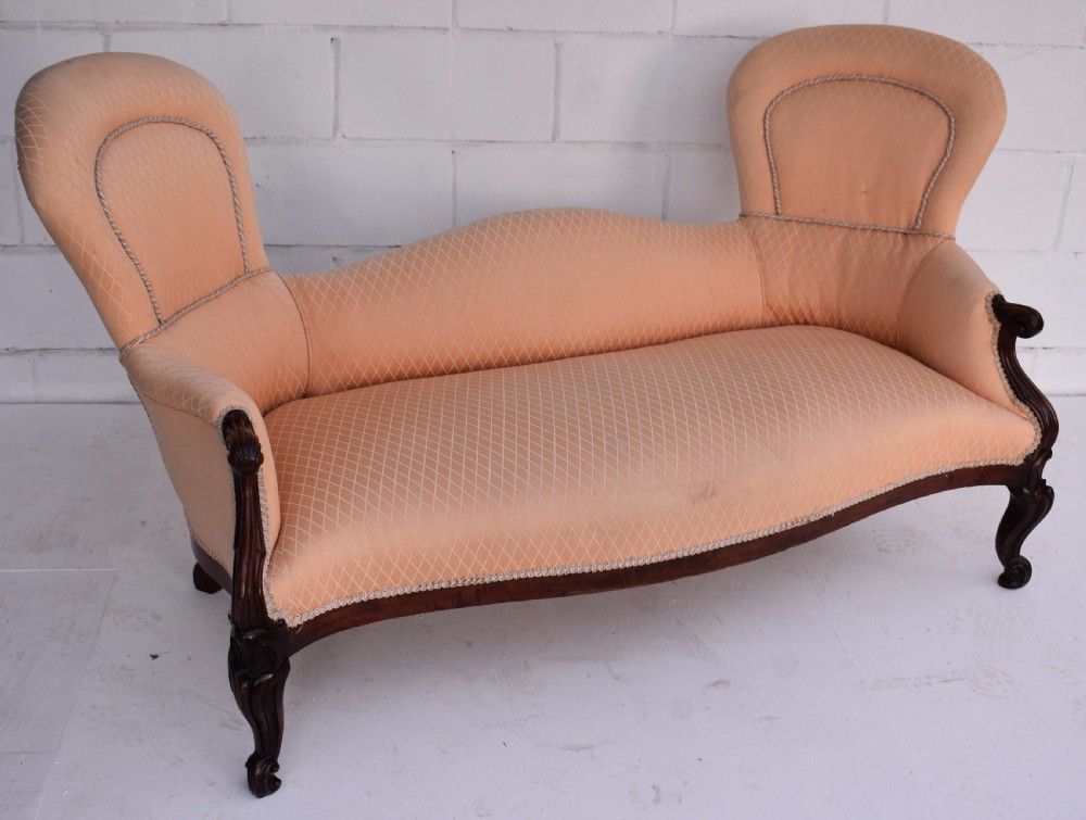 Victorian Double End Sofa