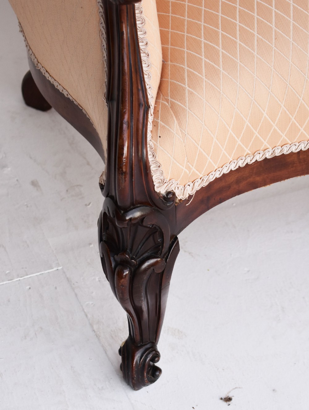 Victorian Double End Sofa View II