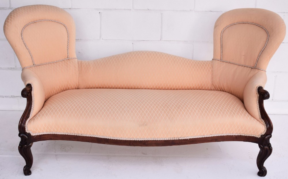 Victorian Double End Sofa View V