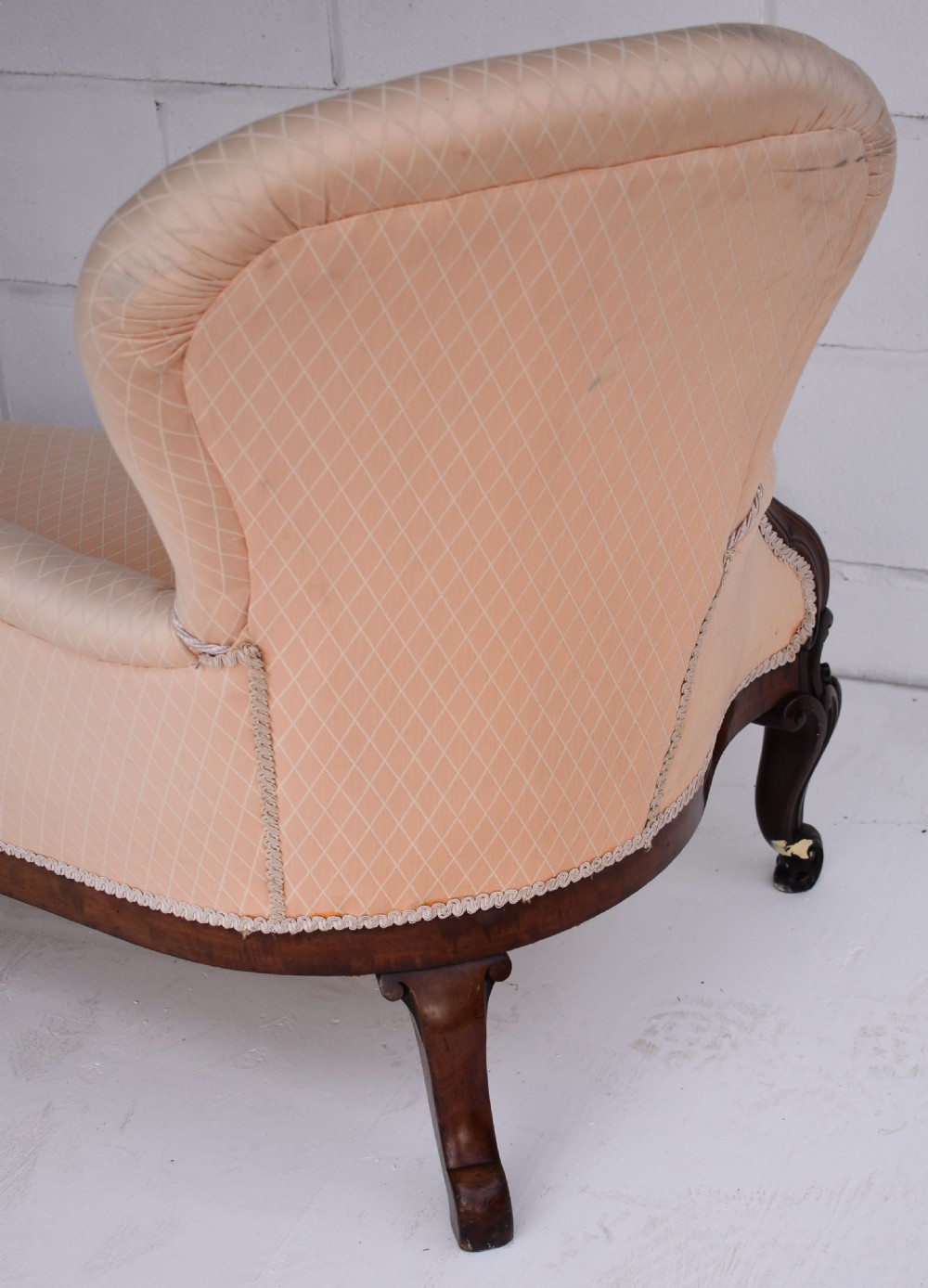 Victorian Double End Sofa View X