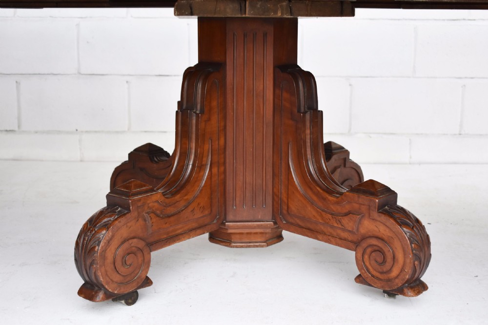 William IV Mahogany 16 Seat Dining Table View VII
