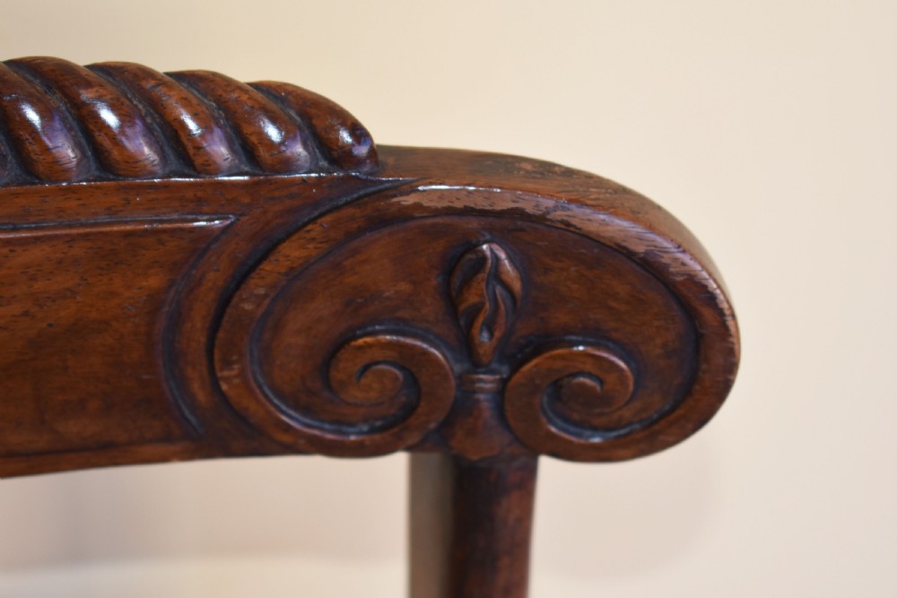 Set of 6 Regency Rosewood Dining Chairs View XIII