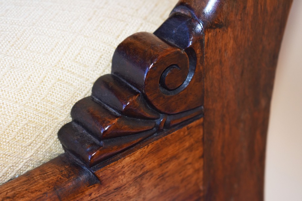 Set of 6 Regency Rosewood Dining Chairs View XV