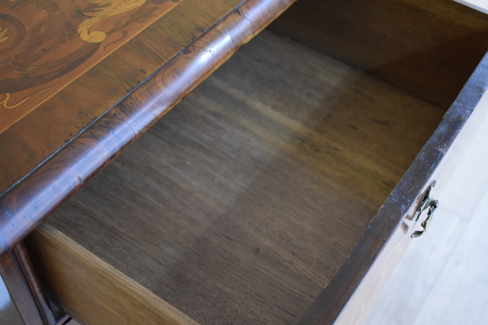 George III Walnut & Marquetry Chest of Drawers View VIII