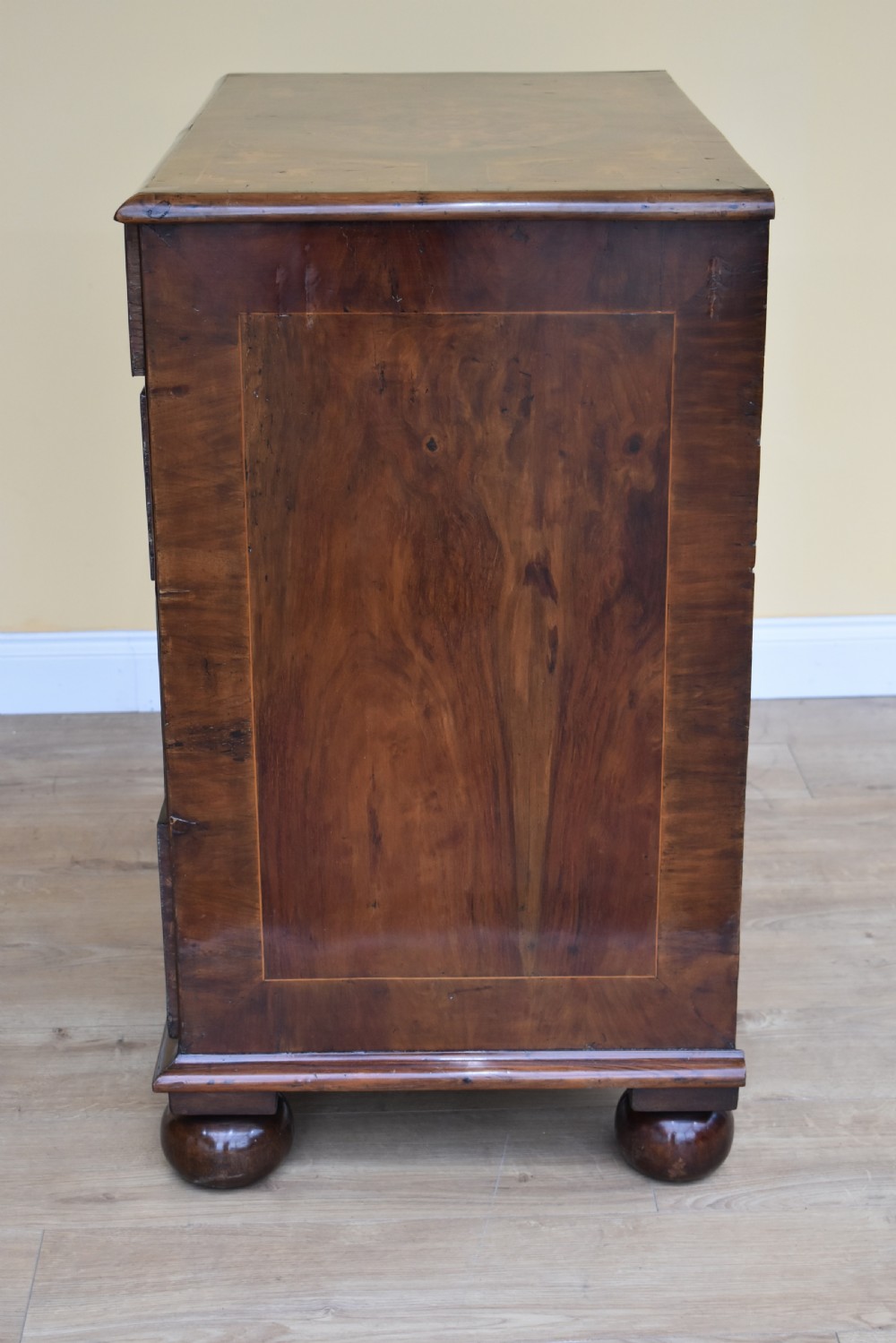 George III Walnut & Marquetry Chest of Drawers View X