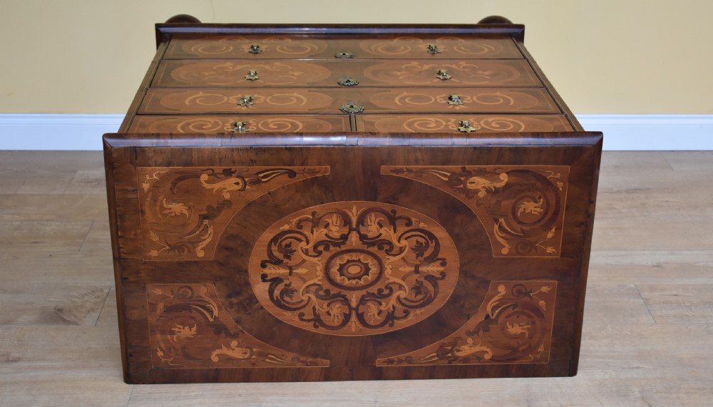 George III Walnut & Marquetry Chest of Drawers View XIII