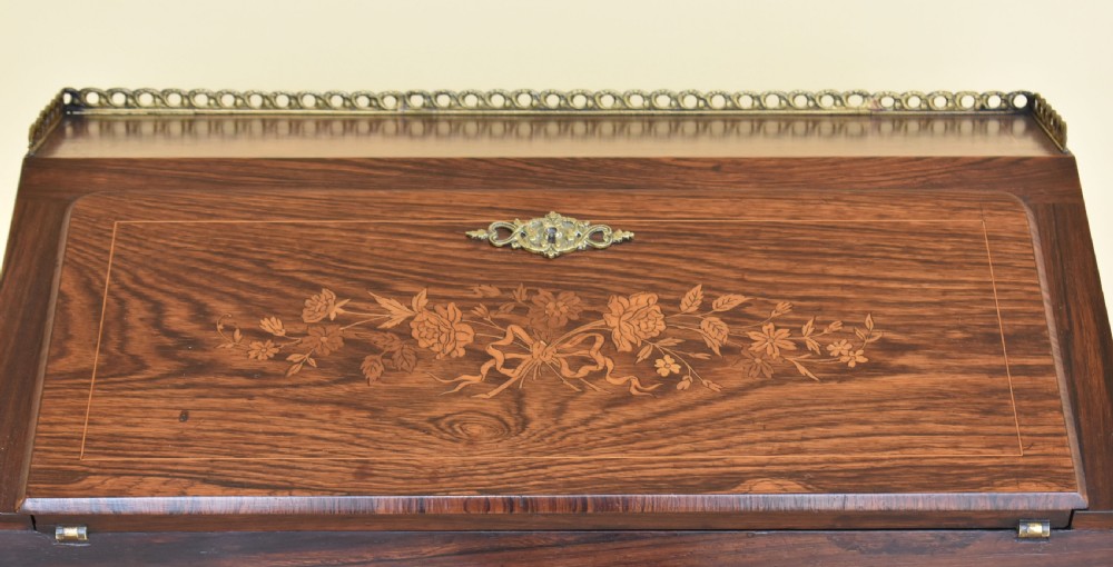 French Rosewood Bureau De Dame View VII