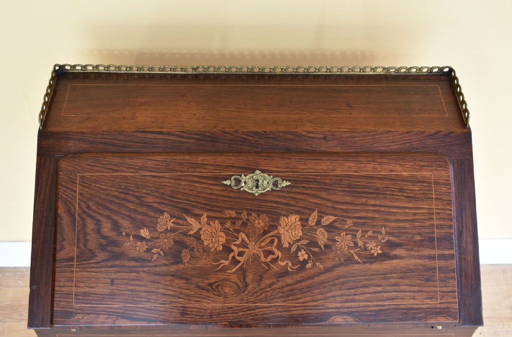 French Rosewood Bureau De Dame View VIII