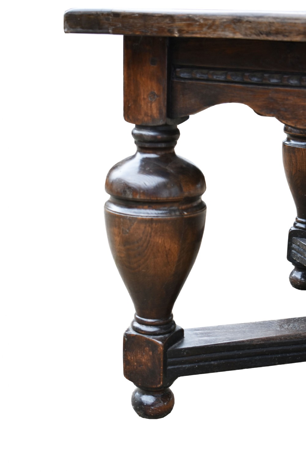19th Century Solid Oak Refectory Table View III