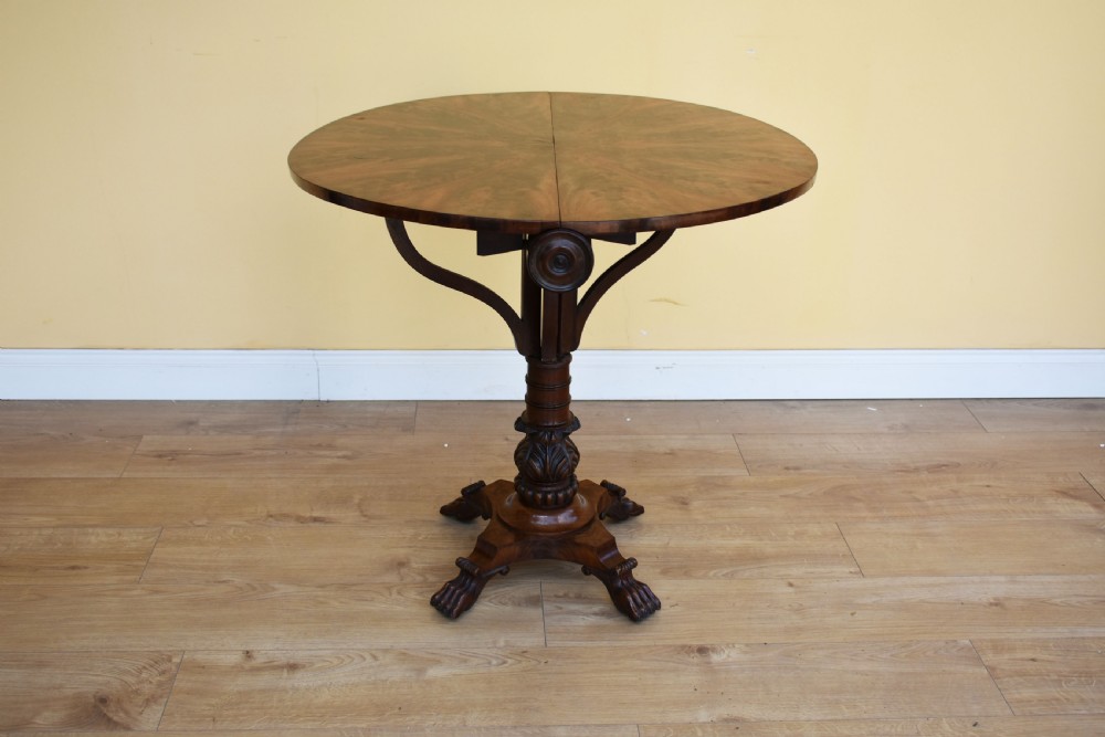 Regency Flame Mahogany Sutherland Table View III
