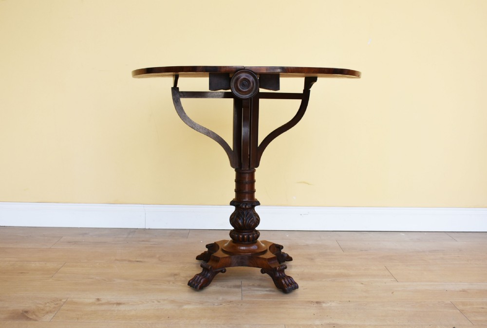 Regency Flame Mahogany Sutherland Table View VI