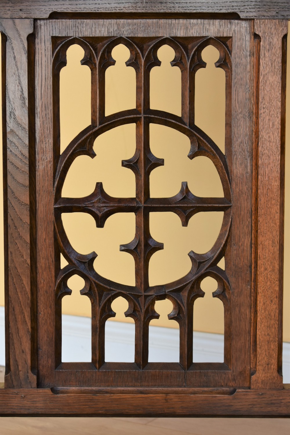 Victorian Oak Church Praying Lectern-reading stand View IV