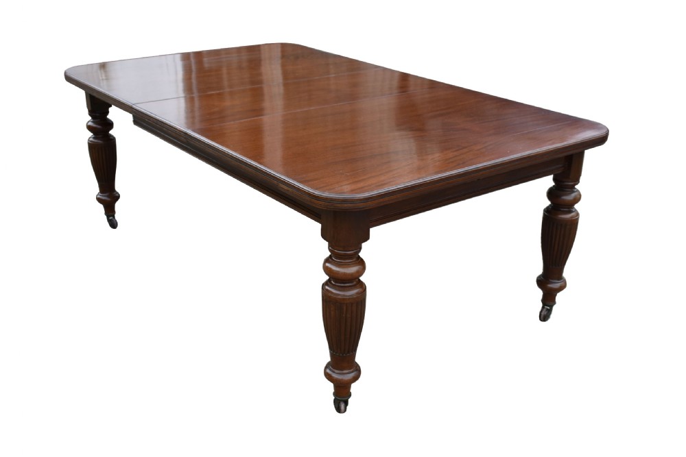 Victorian Mahogany Extending Dining Table View II