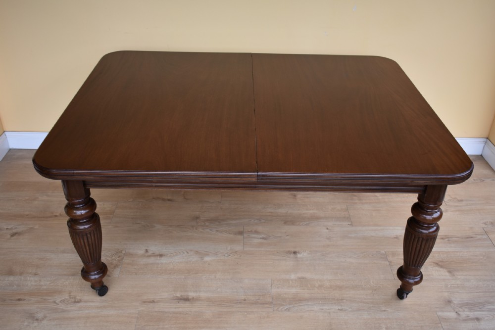 Victorian Mahogany Extending Dining Table View III