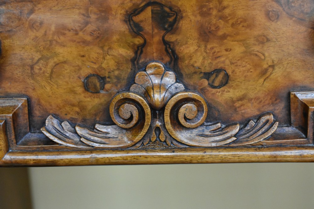 Pair of Victorian Burr Walnut Desks View IX