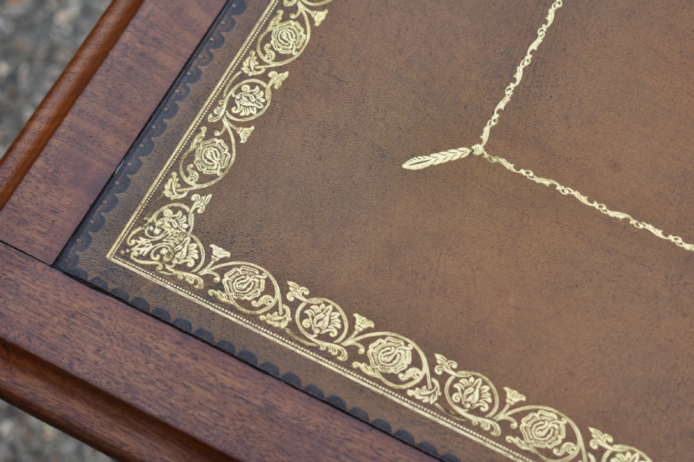 Victorian Mahogany Partners Desk View VII
