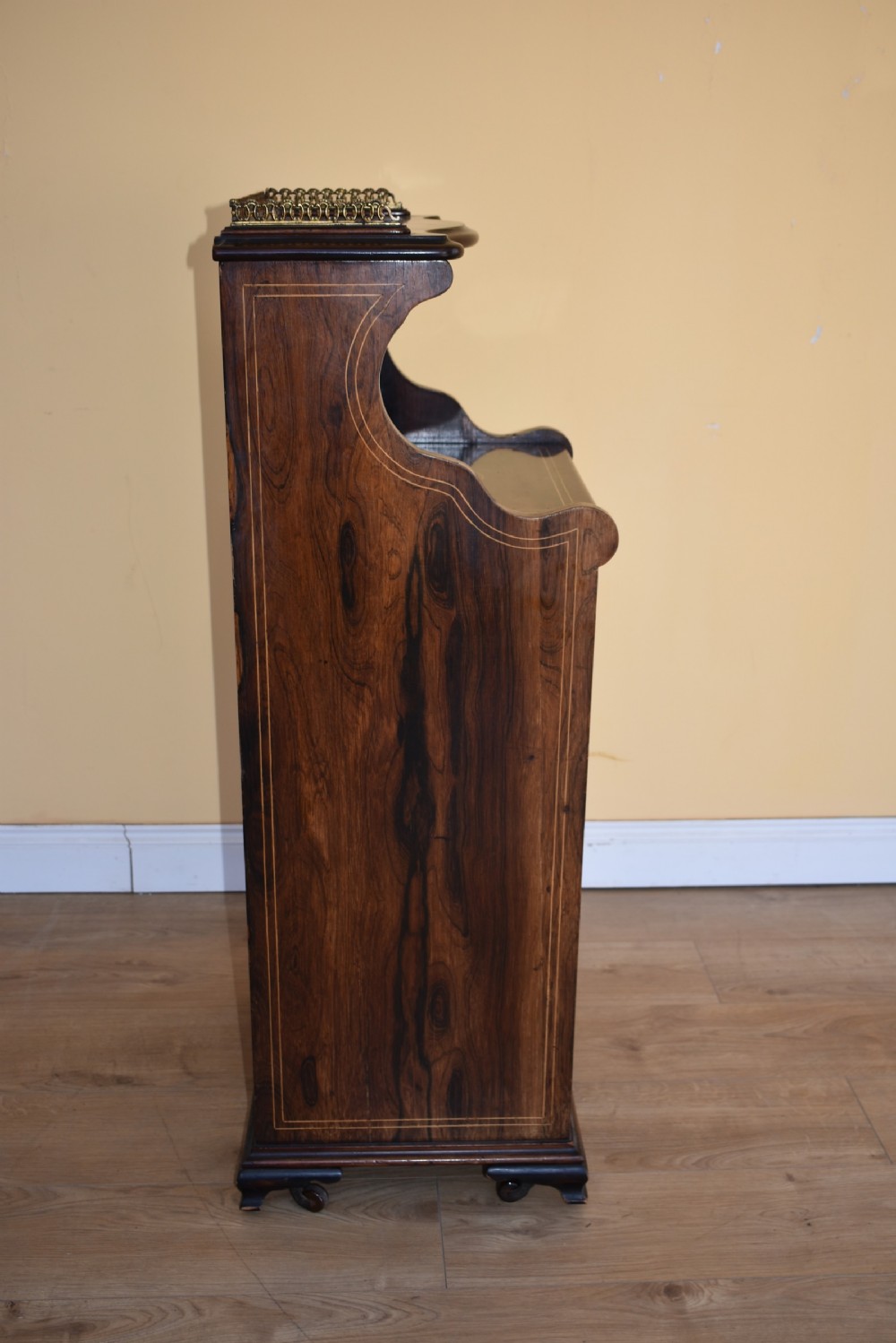 Edwardian Rosewood Inlaid Music Cabinet View VIII