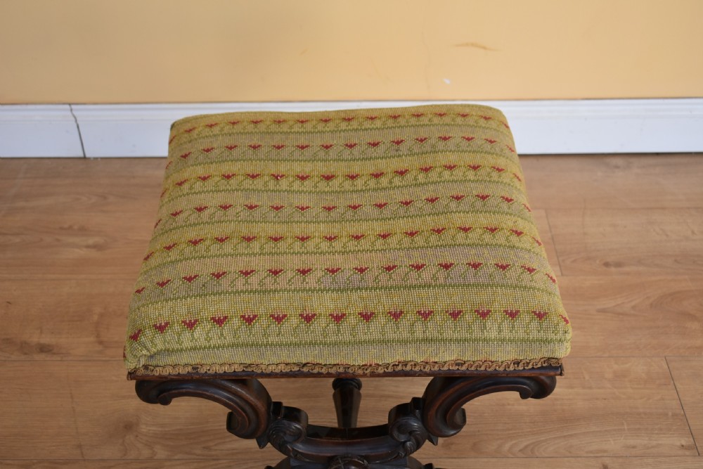 William IV Rosewood Stool View III