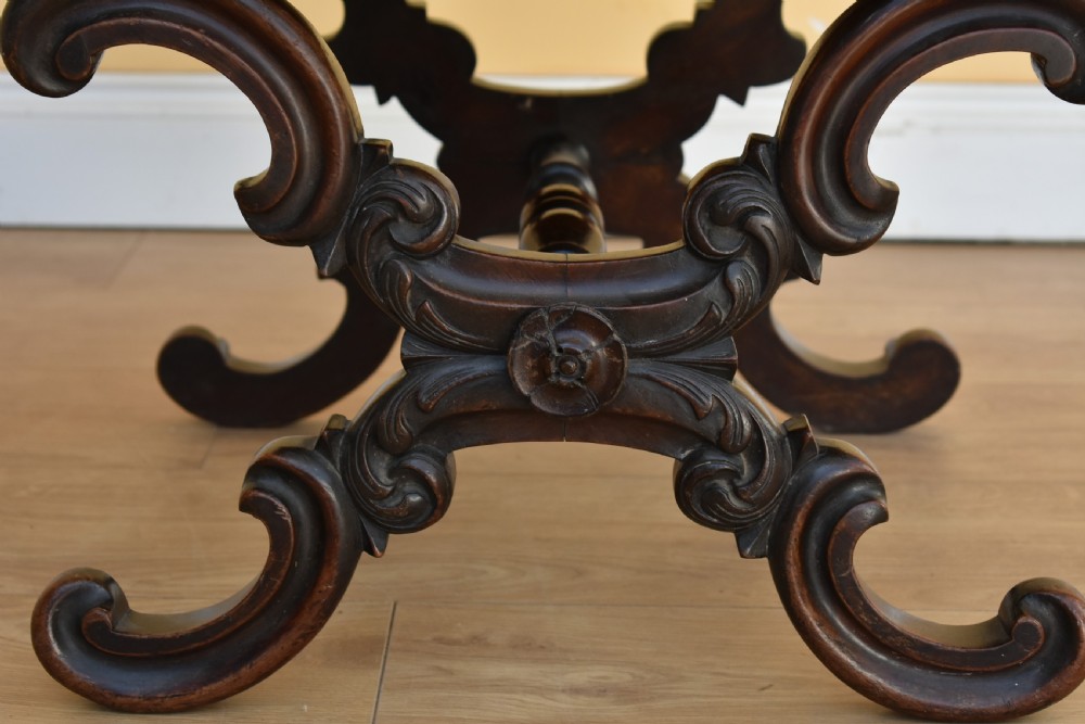 William IV Rosewood Stool View IV
