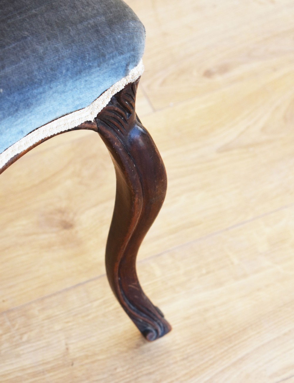 Set of 6 Victorian Mahogany Dining Chairs View III
