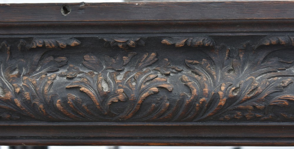 17th Century Elizabethan Carved Oak Four Poster Bed View XX