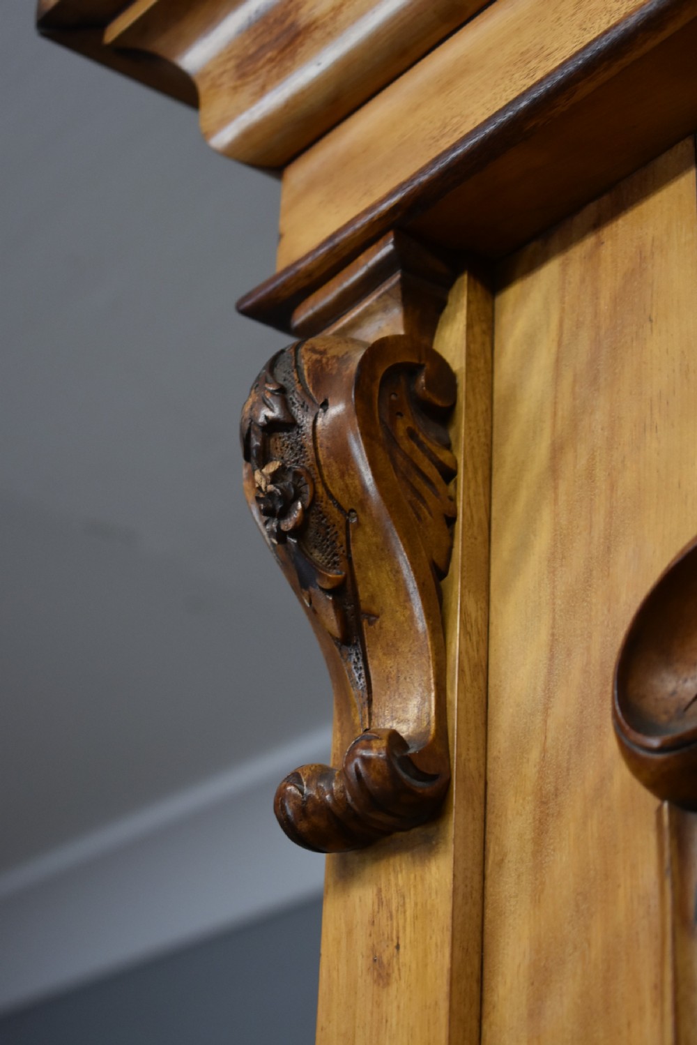 Victorian Satin Birch Wardrobe View III