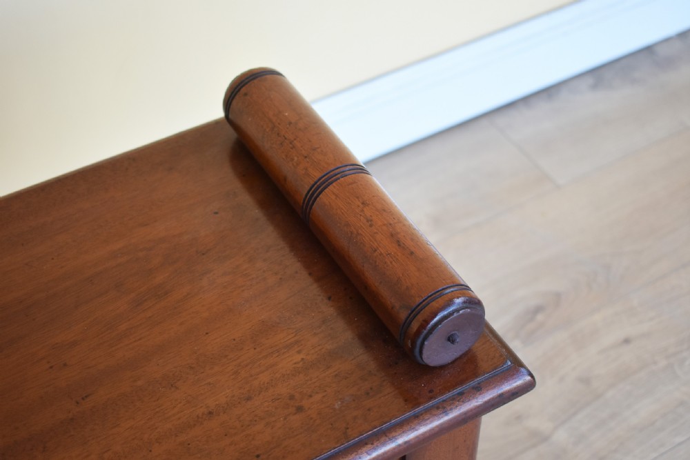 19th Century Victorian Mahogany Window Seat View III
