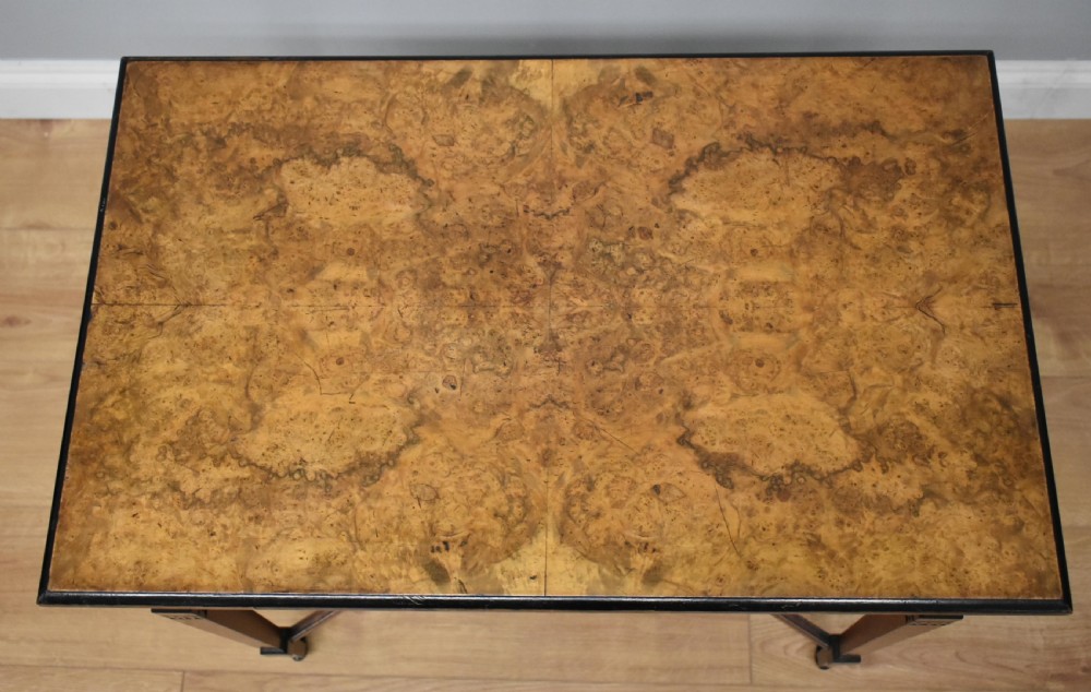 Victorian Burr Walnut Occasional Table  View III
