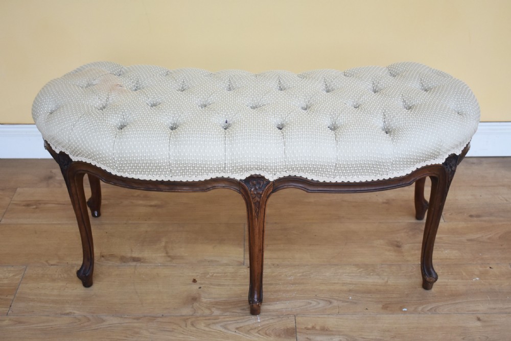 French Walnut Dressing Stool View VI
