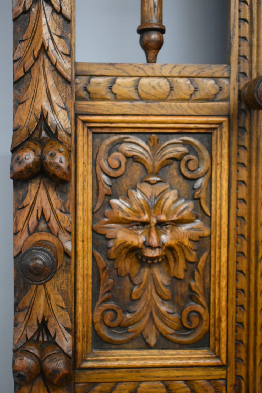 Victorian Carved Oak Hallstand View VI