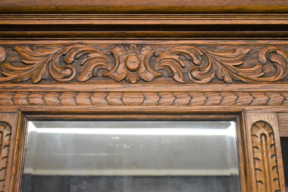 Victorian Carved Oak Hallstand View XIII