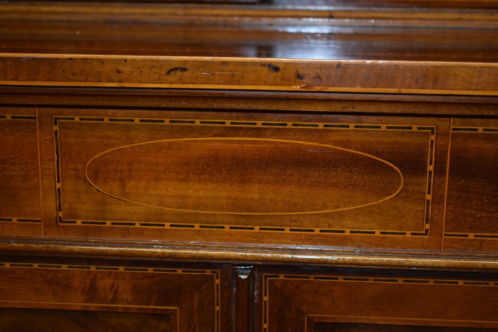 Edwardian Mahogany Bookcase View VIII