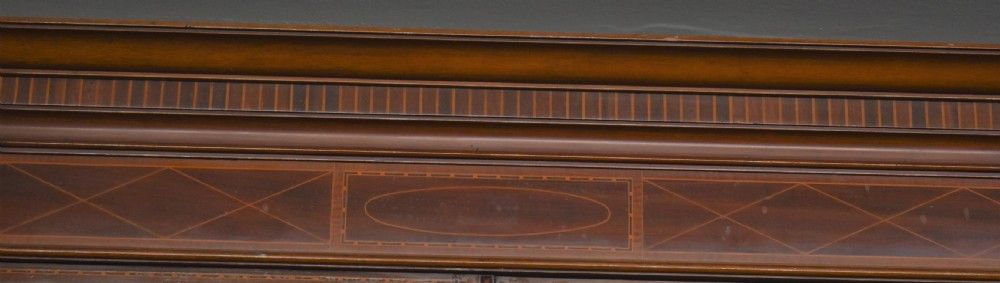 Edwardian Mahogany Bookcase View IX