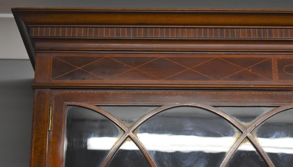 Edwardian Mahogany Bookcase View XI