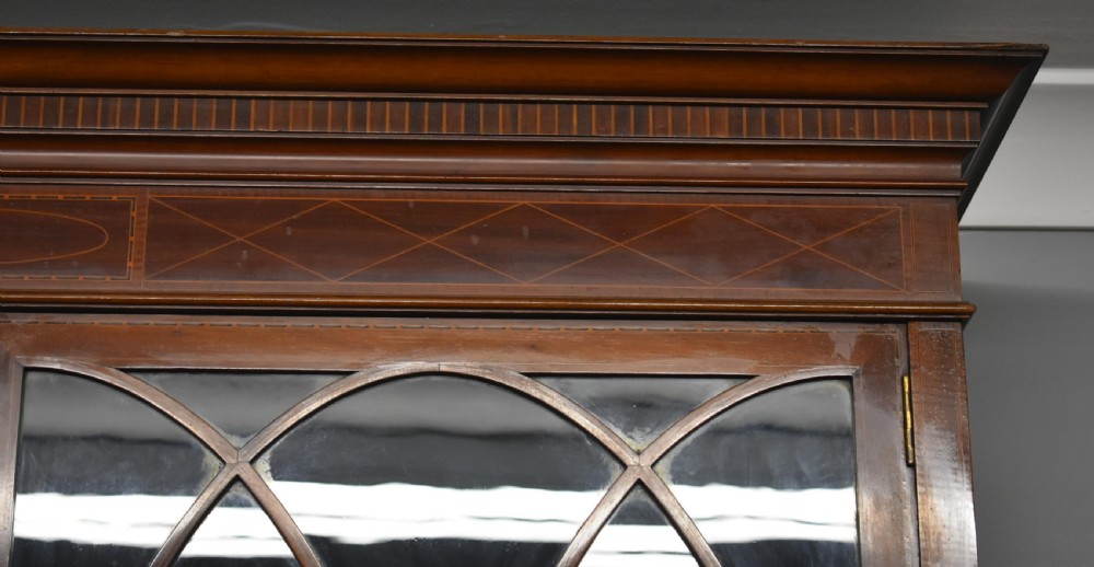 Edwardian Mahogany Bookcase View XIII