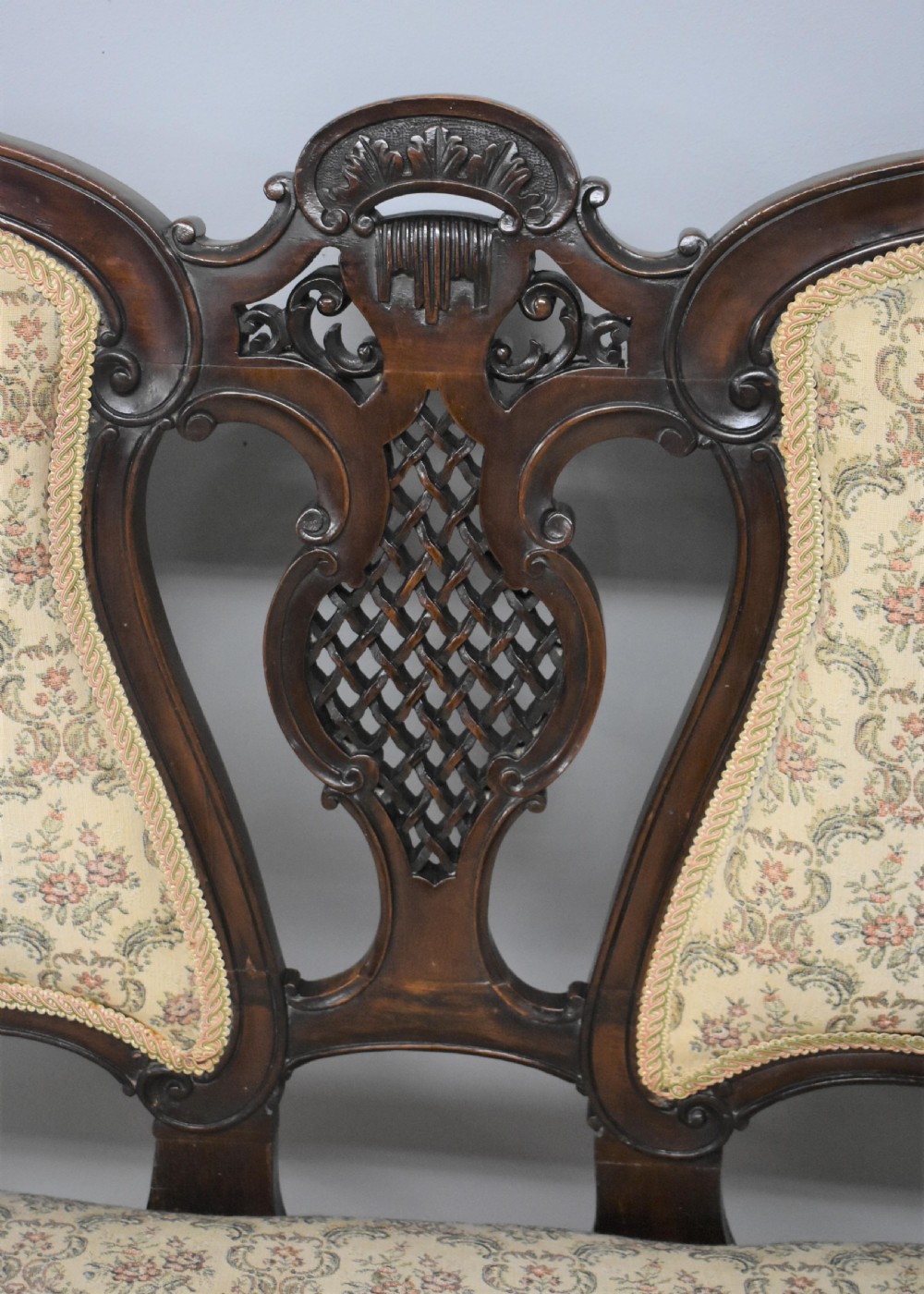 Edwardian Mahogany Three Piece Salon Suite View VI