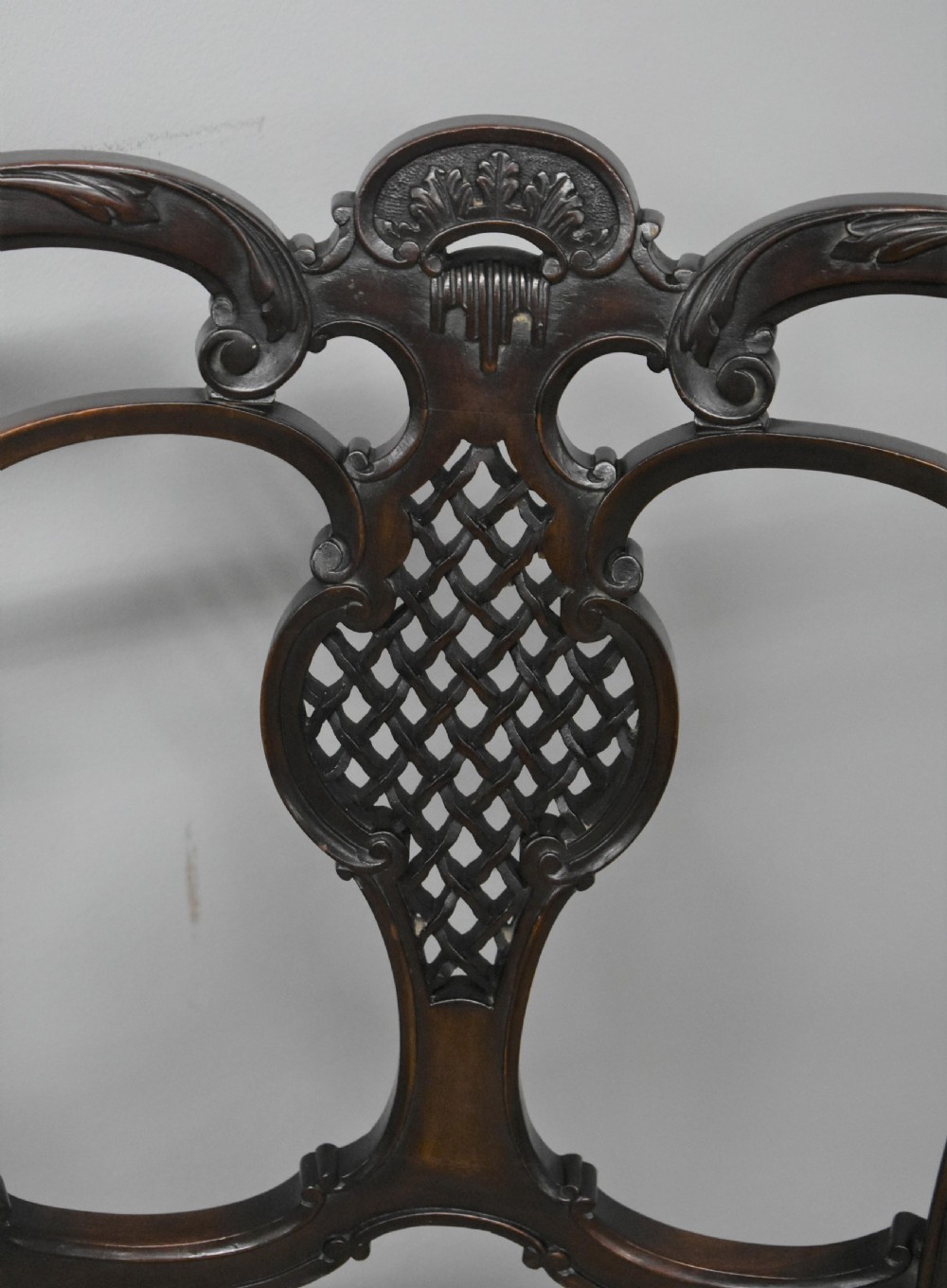Edwardian Mahogany Three Piece Salon Suite View XIV