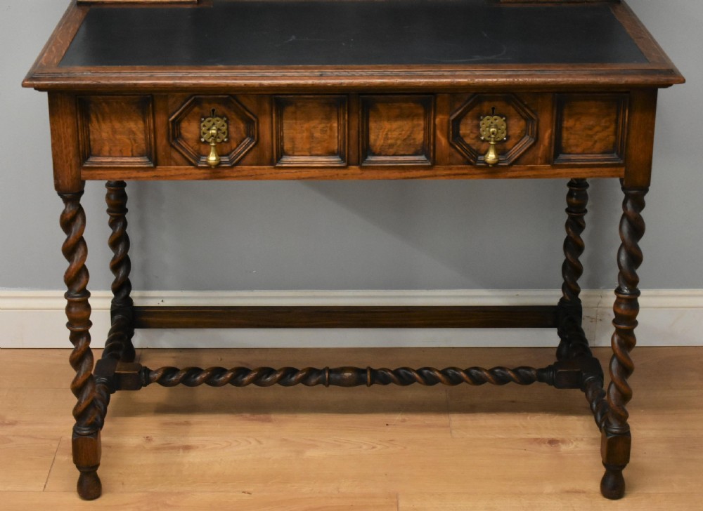 19th Century Shapaland and Petter Oak Desk View IV