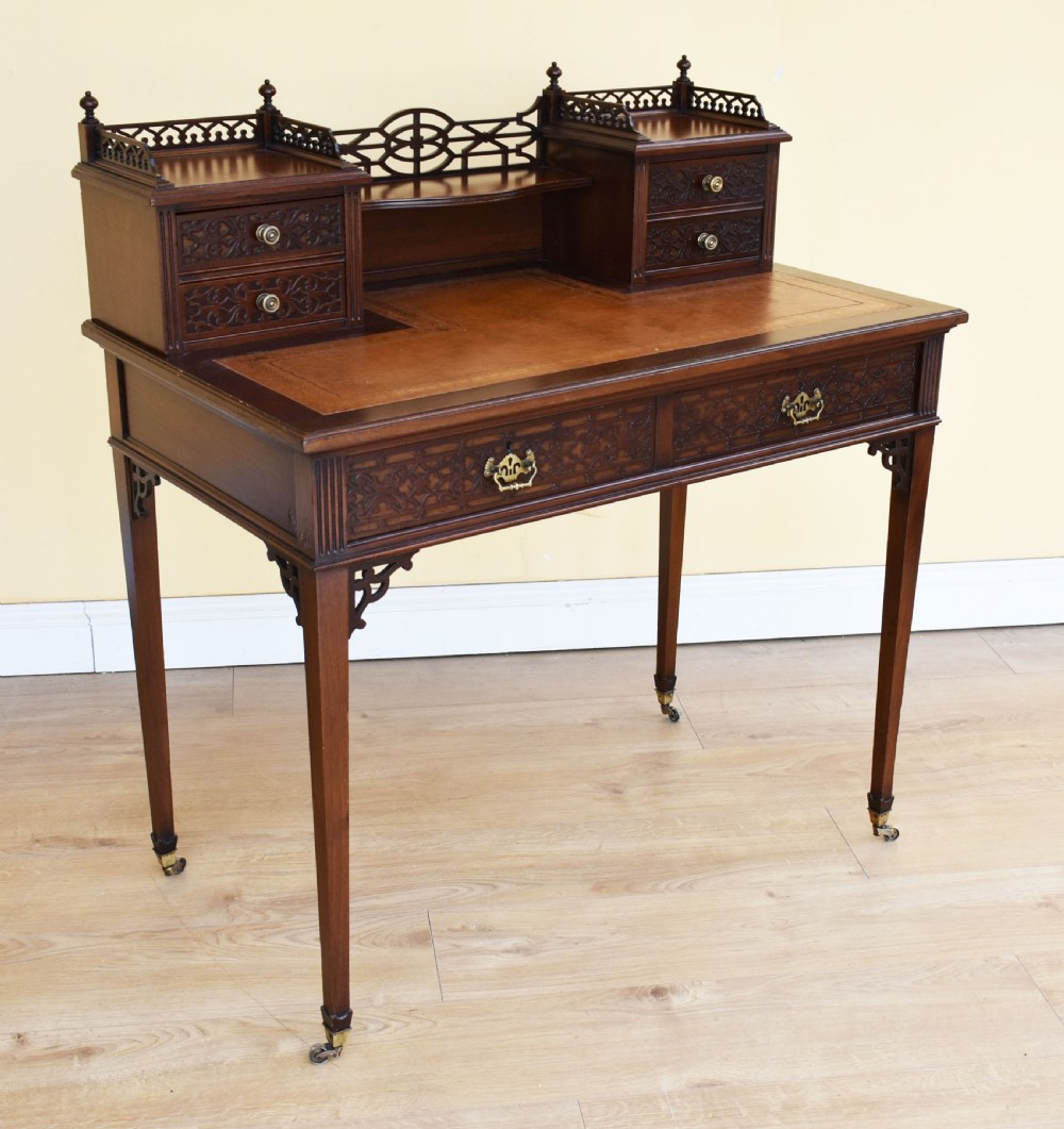 Edwardian Mahogany Writing Table