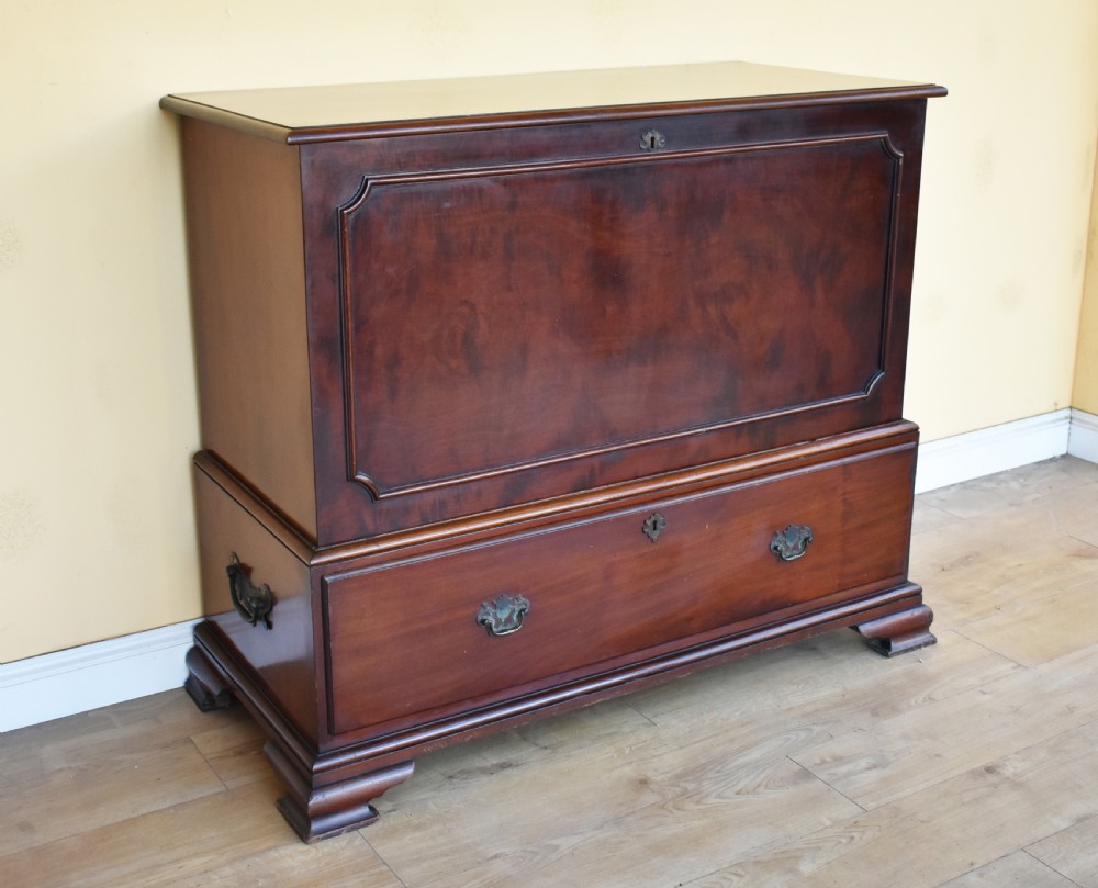 George III Mahogany Silver Chest by T Wilson View II