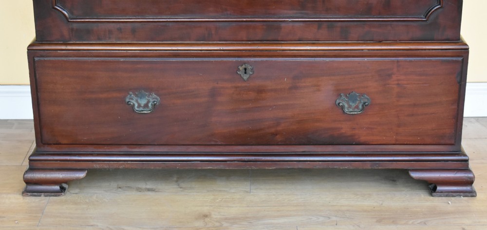 George III Mahogany Silver Chest by T Wilson View III
