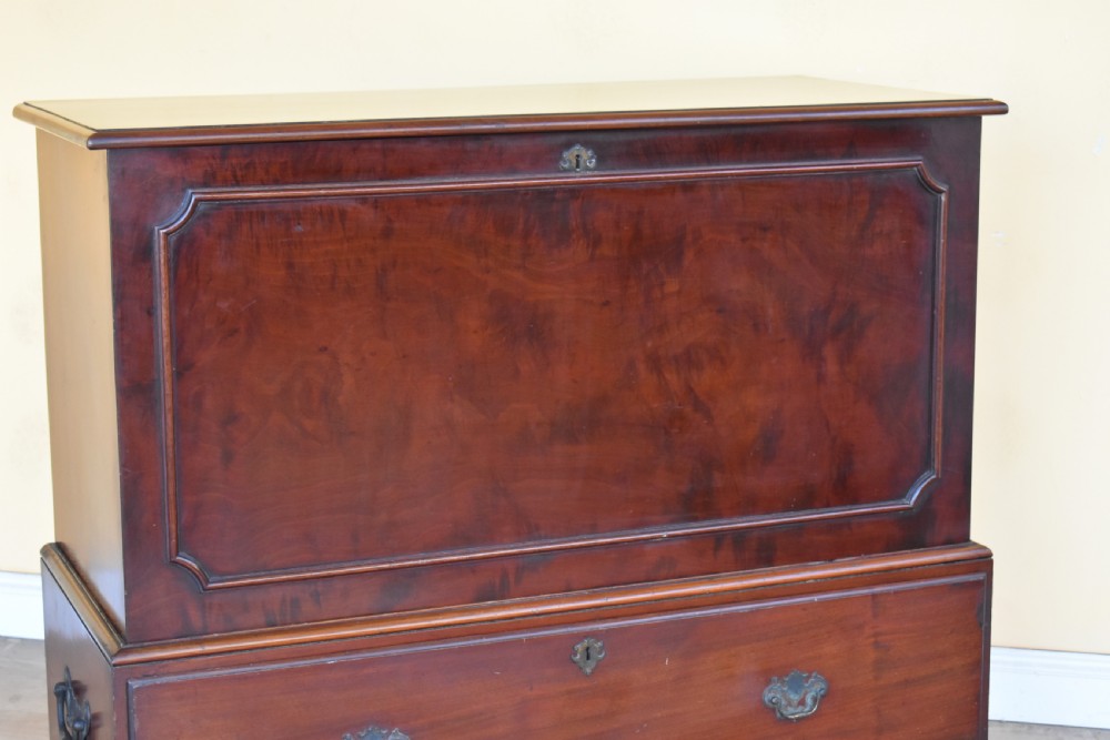 George III Mahogany Silver Chest by T Wilson View IV