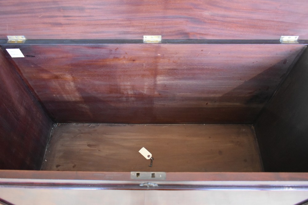 George III Mahogany Silver Chest by T Wilson View IX