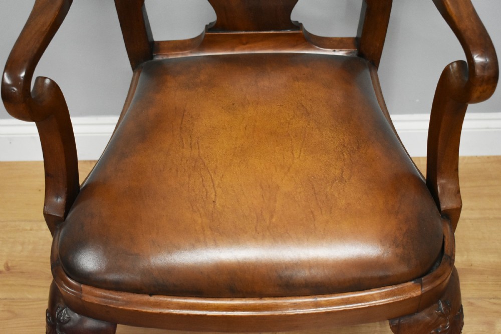 20th Century Queen Anne Style Armchair View III