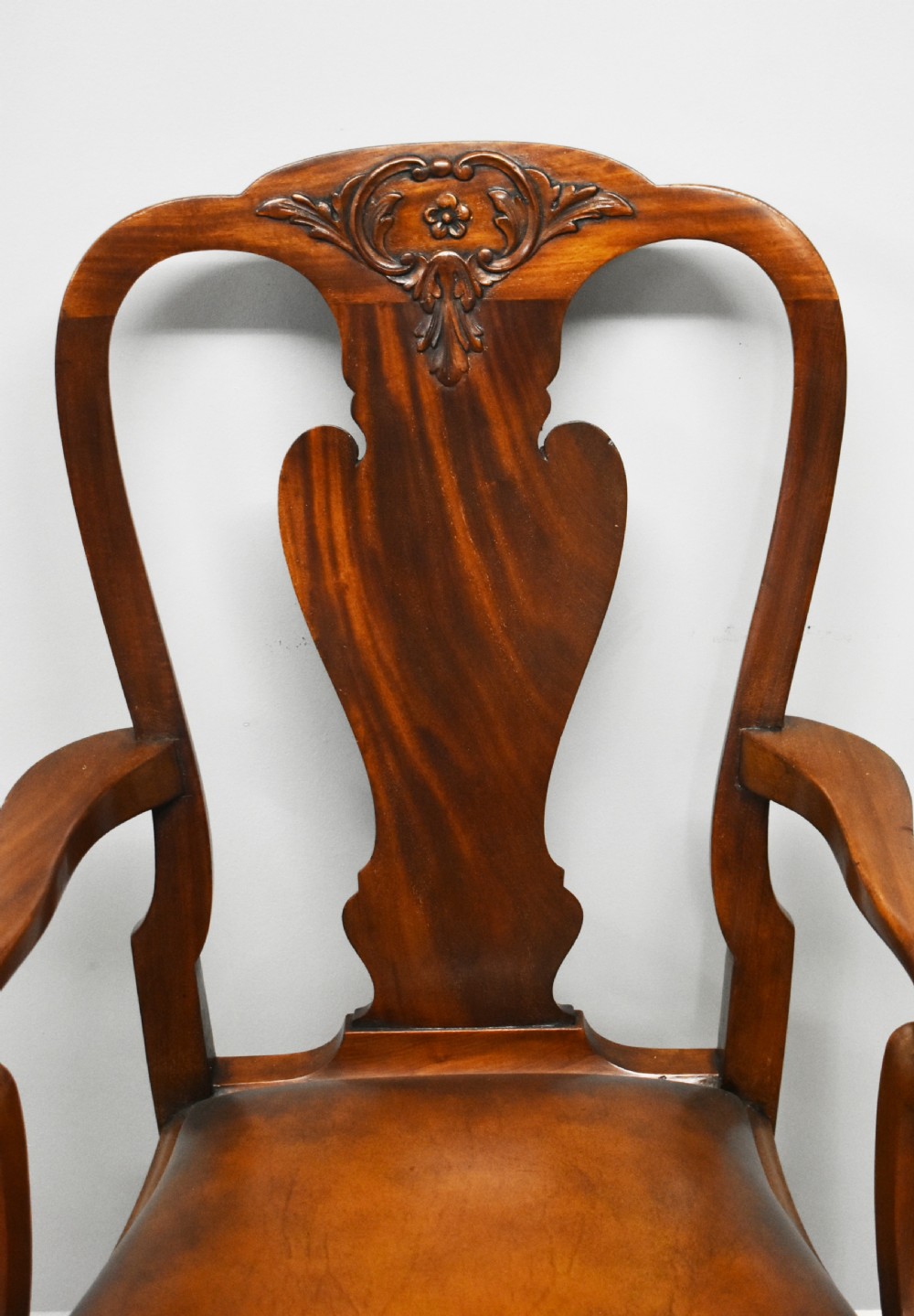 20th Century Queen Anne Style Armchair View IV